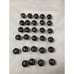 29 pcs lot of Bronze Brushed Cabinet Drawer Knobs Handles Classic Vintage Look