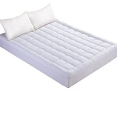 King Mattress Pad Cover, 100% Cotton Fab