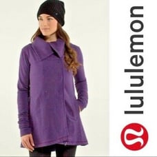 Luluemon Gratitude Wrap Jacket Purple 4