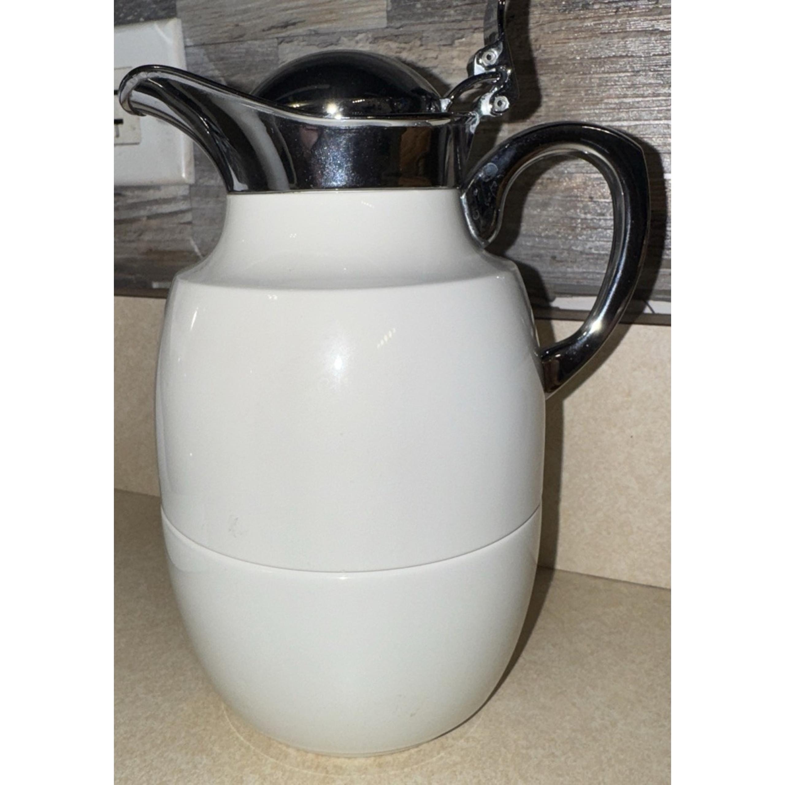 Vintage Alfi Western Germany Glass Jug Carafe 0.5 Liter  1L