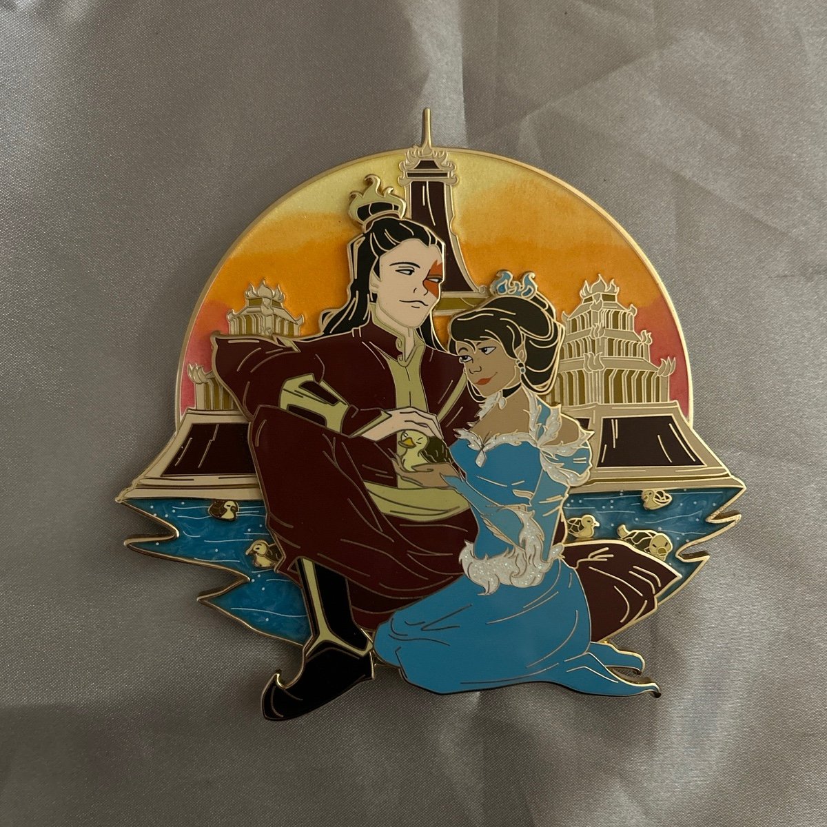 Avatar the Last Airbender Zutara Enamel Fantasy Pin