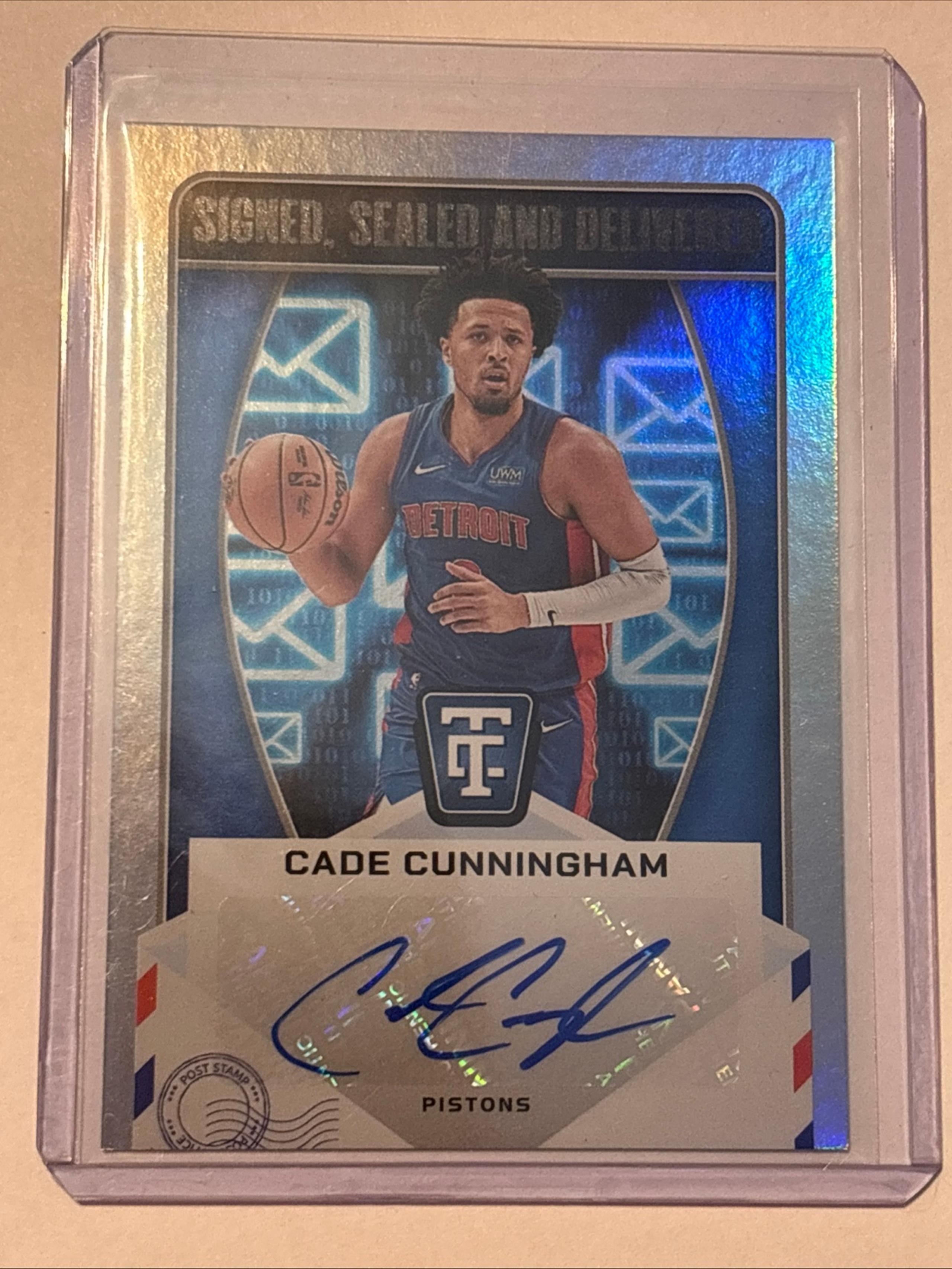 totally certified cade cunningham auto