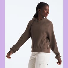 The North Face Women’s Chabot Hoodie in Smokey Brown