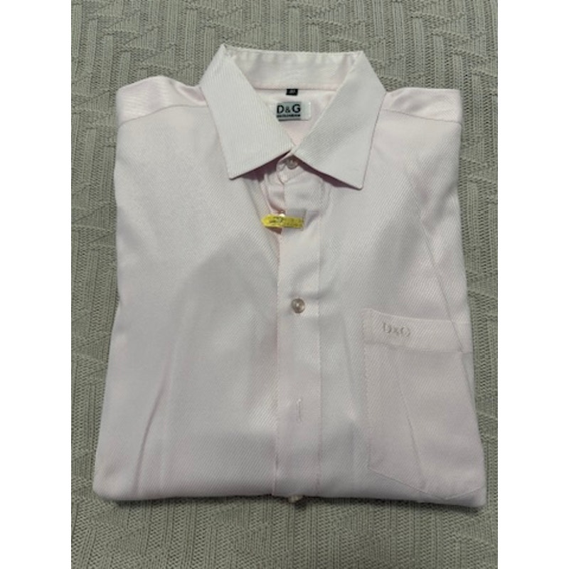 Dolce & Gabbana light pink button down size 16.5