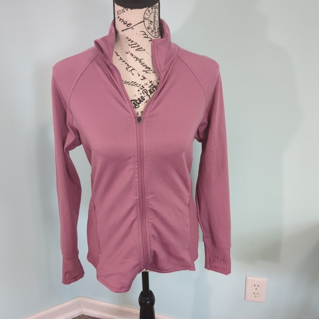 Freely Women's Haven Luxe Jacket pink small running athleisire