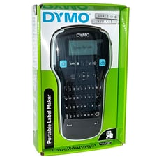 DYMO Label Manager PORTABLE LABEL MAKER + D1 CASSETTE Compact Sticker Printer