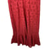 Antonio Melani Cotton Eyelet Midi Dress Button Front Sleeveless Coral Sz 4