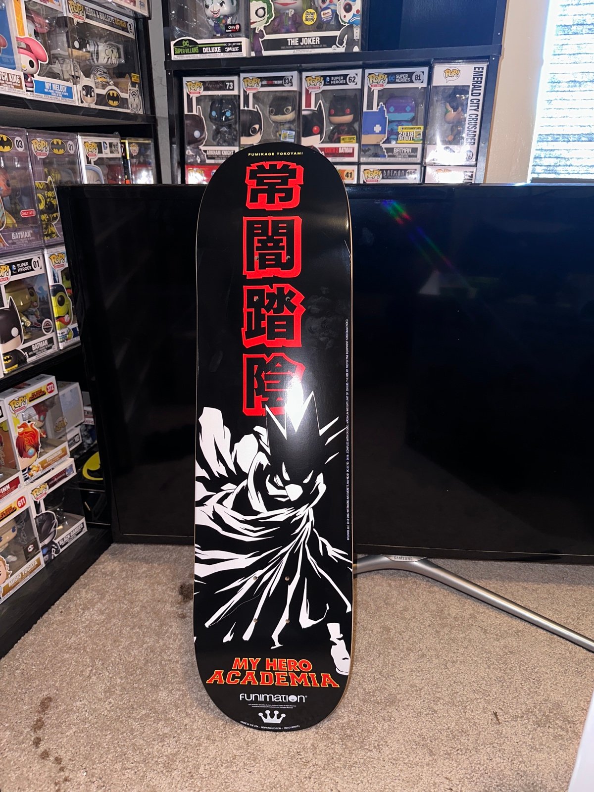 Fumikage Tokoyami Funko Skateboard SDCC