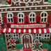 Gingerbread Housei VALERIE PARR HILL HARDWARE STORE WITH LED LIGHTS & TIMER