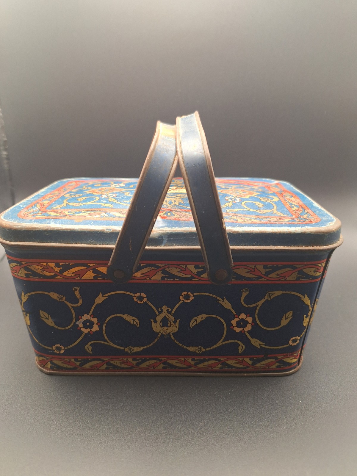 Vintage 1930s Australian Lunch Box Tin