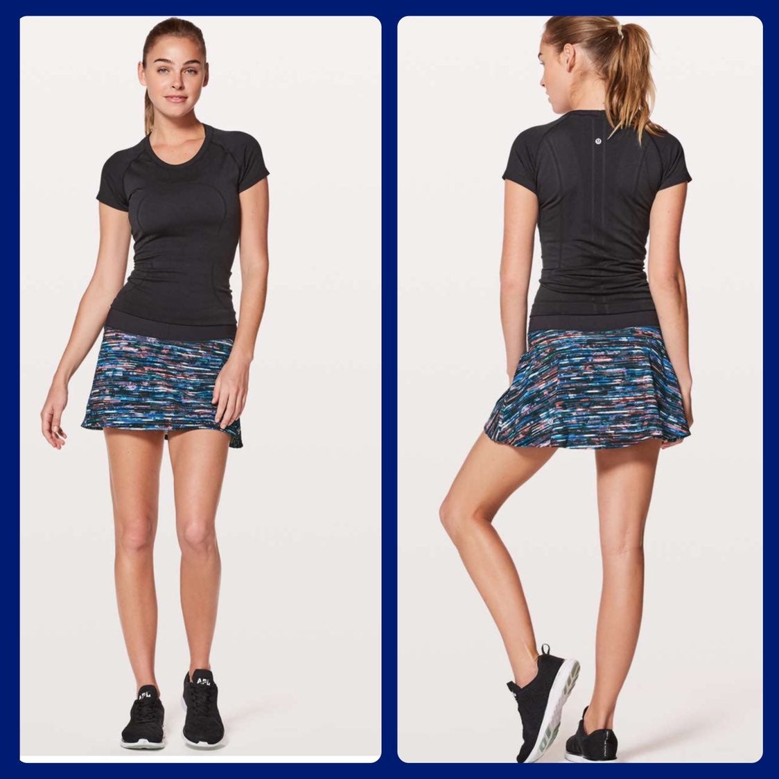 NWT- Lululemon Play Off The Pleats Skirt sz.4