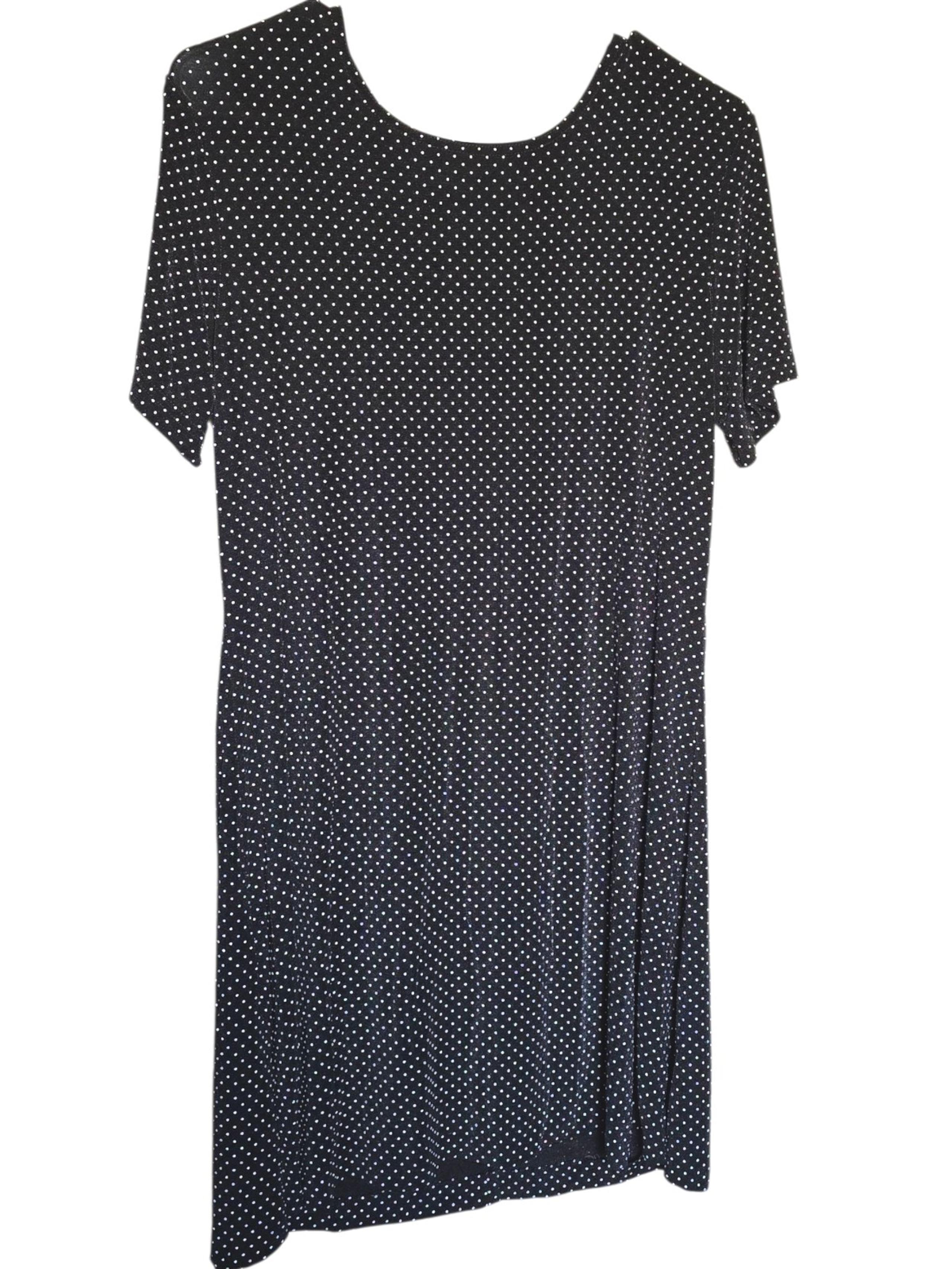 Molly Malloy vintage womens midi dress, Polka Dots size 12