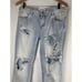One x OneTeaspoon Awesome Baggies Denim Boyfriend Jeans Distressed Light Wash 28