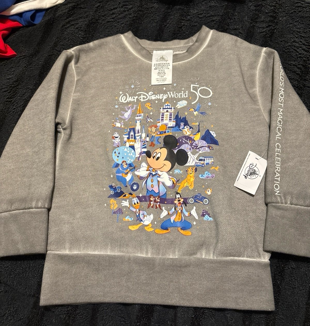 Disney sweatshirt NWT 50th