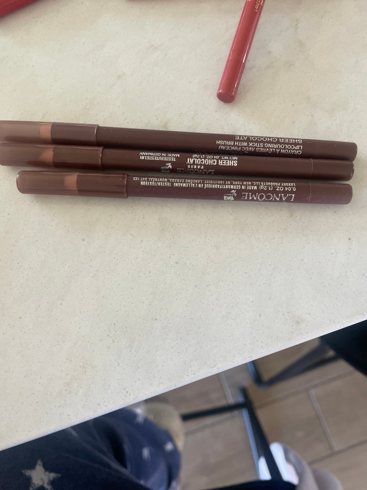 Lancome le lipstique sheer lip liner sheer chocolate