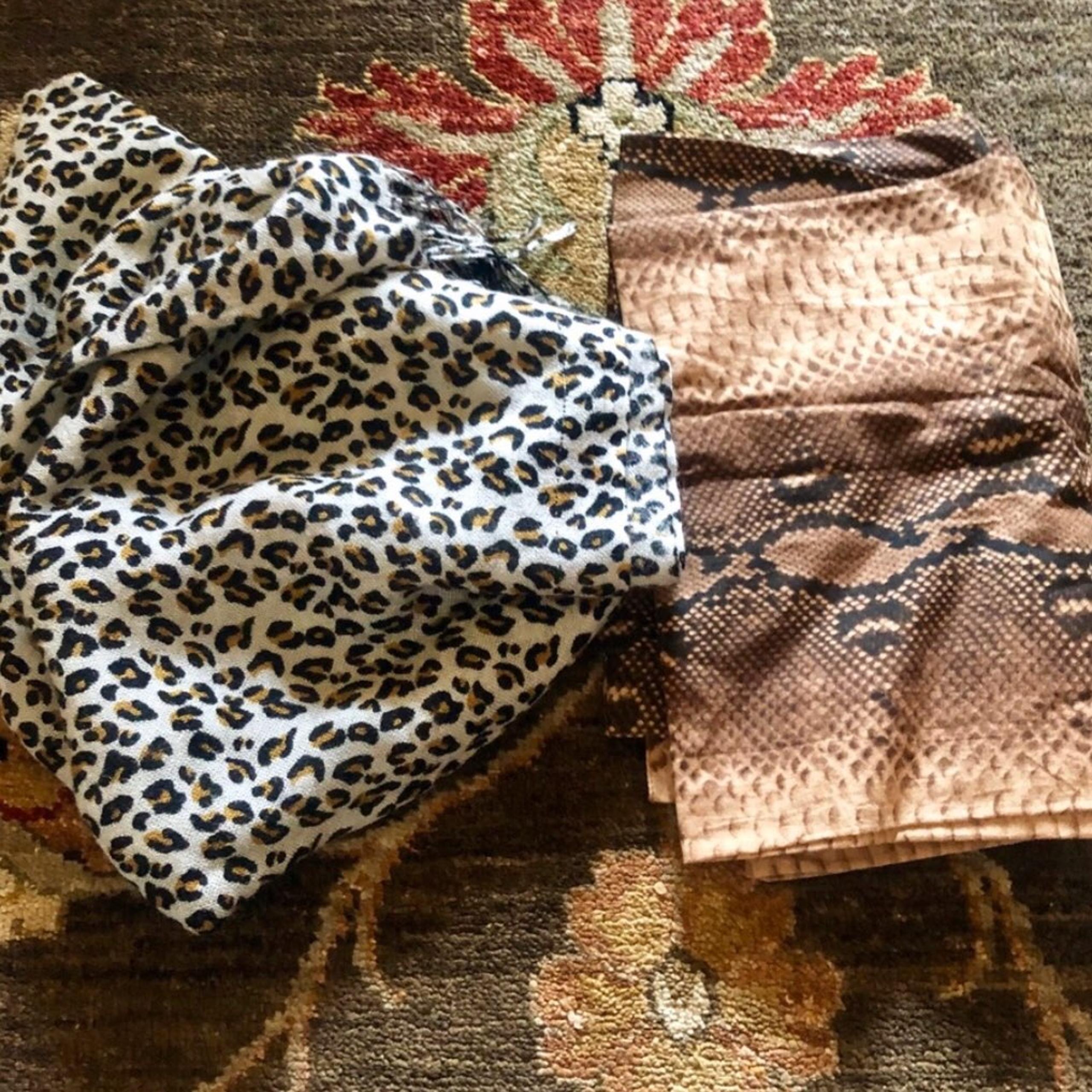 Bundle of Animal Print Scarves