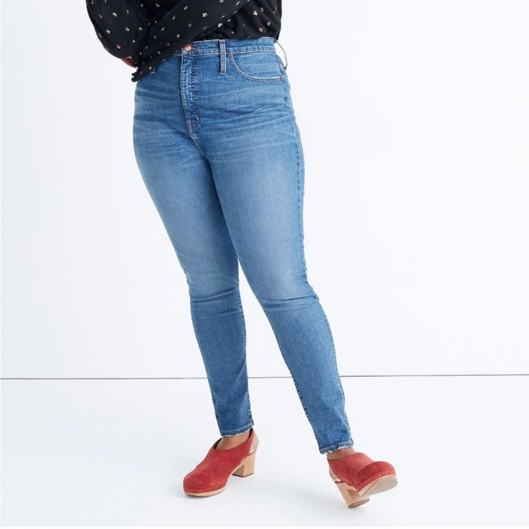 Madewell 11” high rise skinny jeans