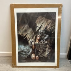 Luis Royo Grey Over A Greyer Grey Art Print Lithograph