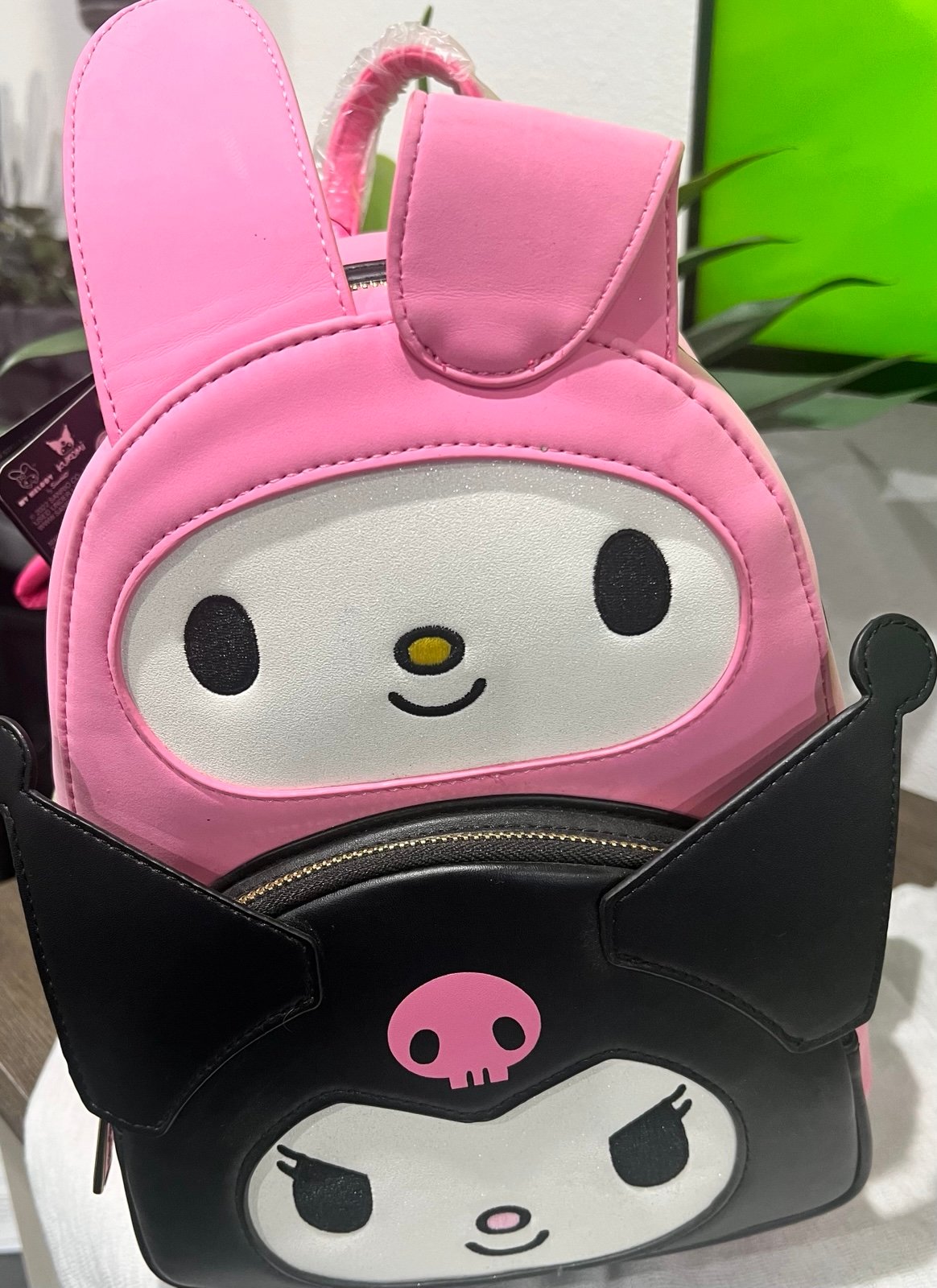 Loungefly Sanrio My Melody & Kuromi Double Pocket Mini Backpack NWT