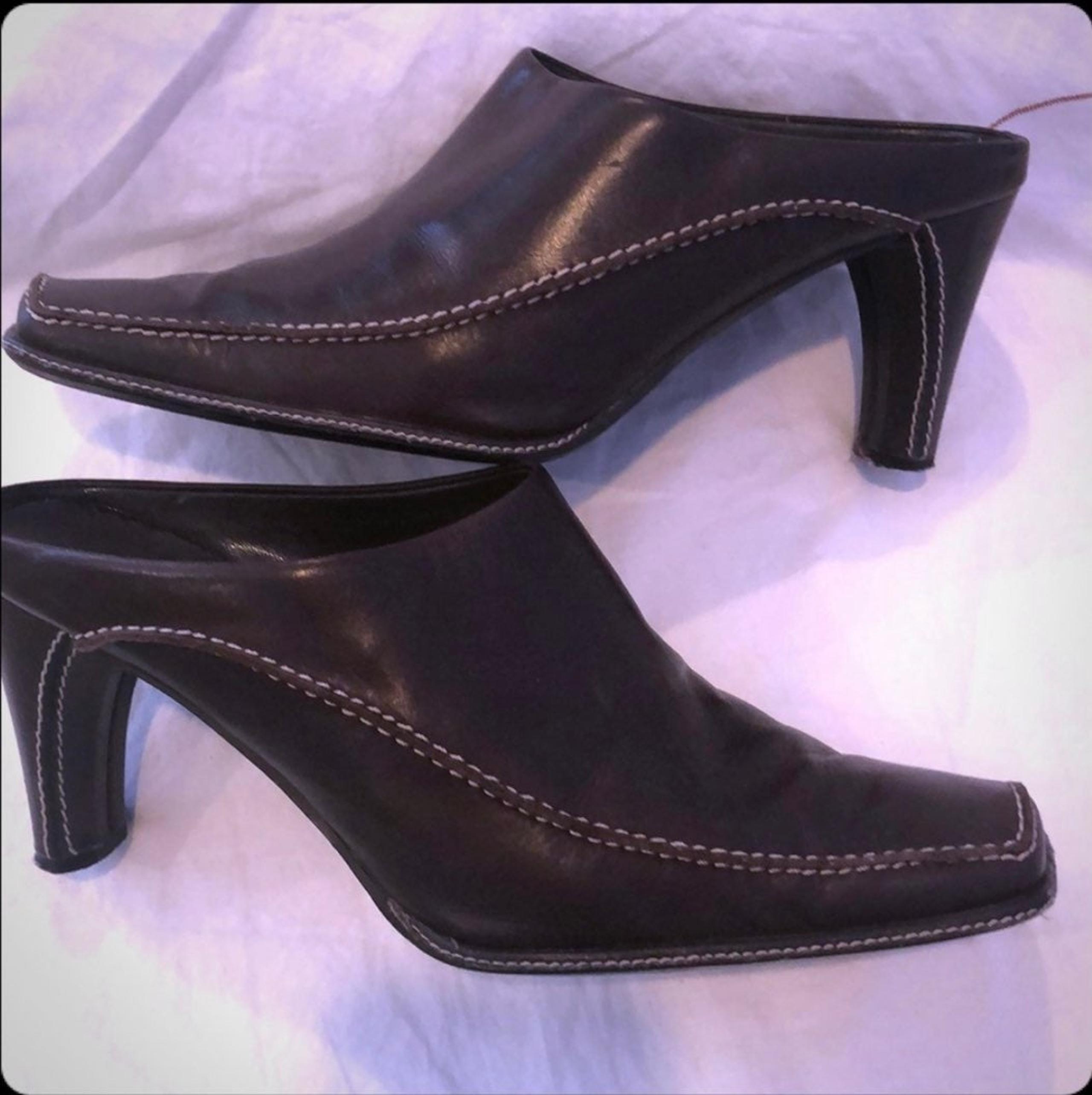 Heeled Mules size 8