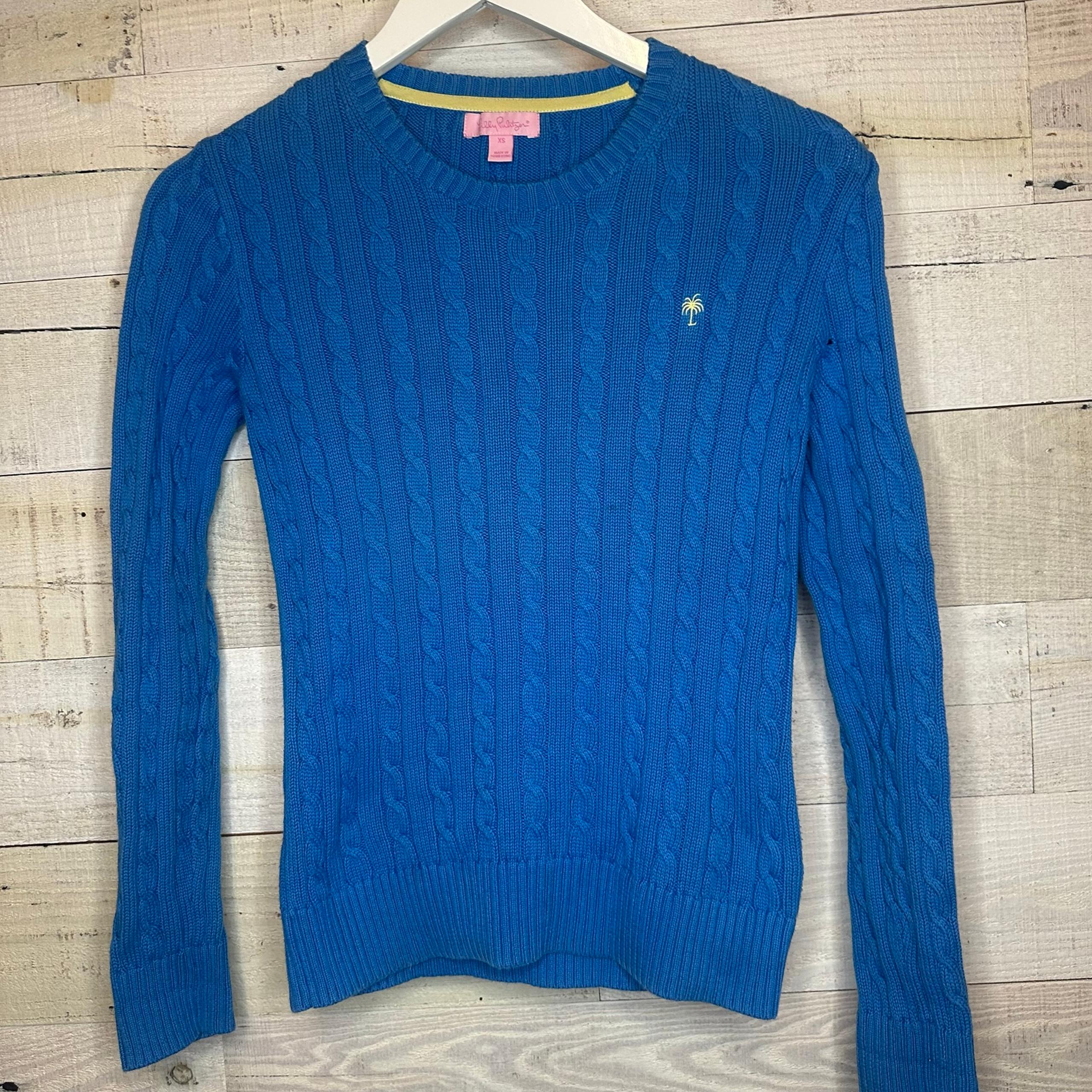 Lilly Pulitzer Cable Knit Sweater XS