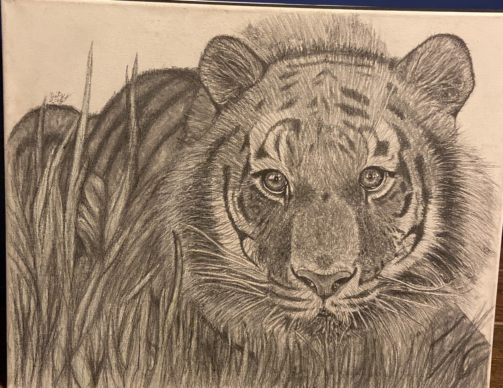 Original Tiger Drawing