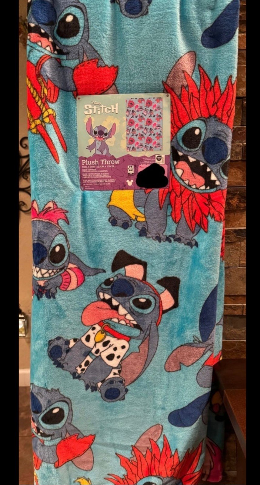 Stitch disney blanket