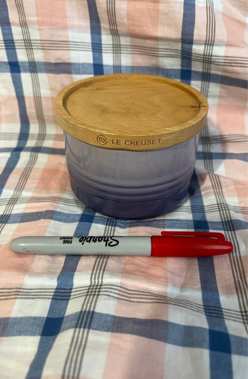 Le creuset mini storage jar