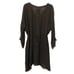 EUC Johnny Was Eyelet Mini Dress with Pockets Black Size Small