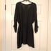 EUC Johnny Was Eyelet Mini Dress with Pockets Black Size Small