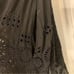 EUC Johnny Was Eyelet Mini Dress with Pockets Black Size Small
