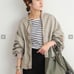 FRAMeWORK Nylon Twill MA-1 Jacket, Gray B