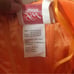 Unique Vintage Let’s Fashion Orange/Pink Sequin Sweetheart Bust & Organza Dress