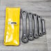 VTG CRAFTSMAN No. 9 4368 Ratcheting Double End Box Wrenches Set of 5 USA