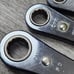 VTG CRAFTSMAN No. 9 4368 Ratcheting Double End Box Wrenches Set of 5 USA