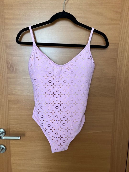 J. Crew Laser Cut One-Piece Swimsuit, Size M