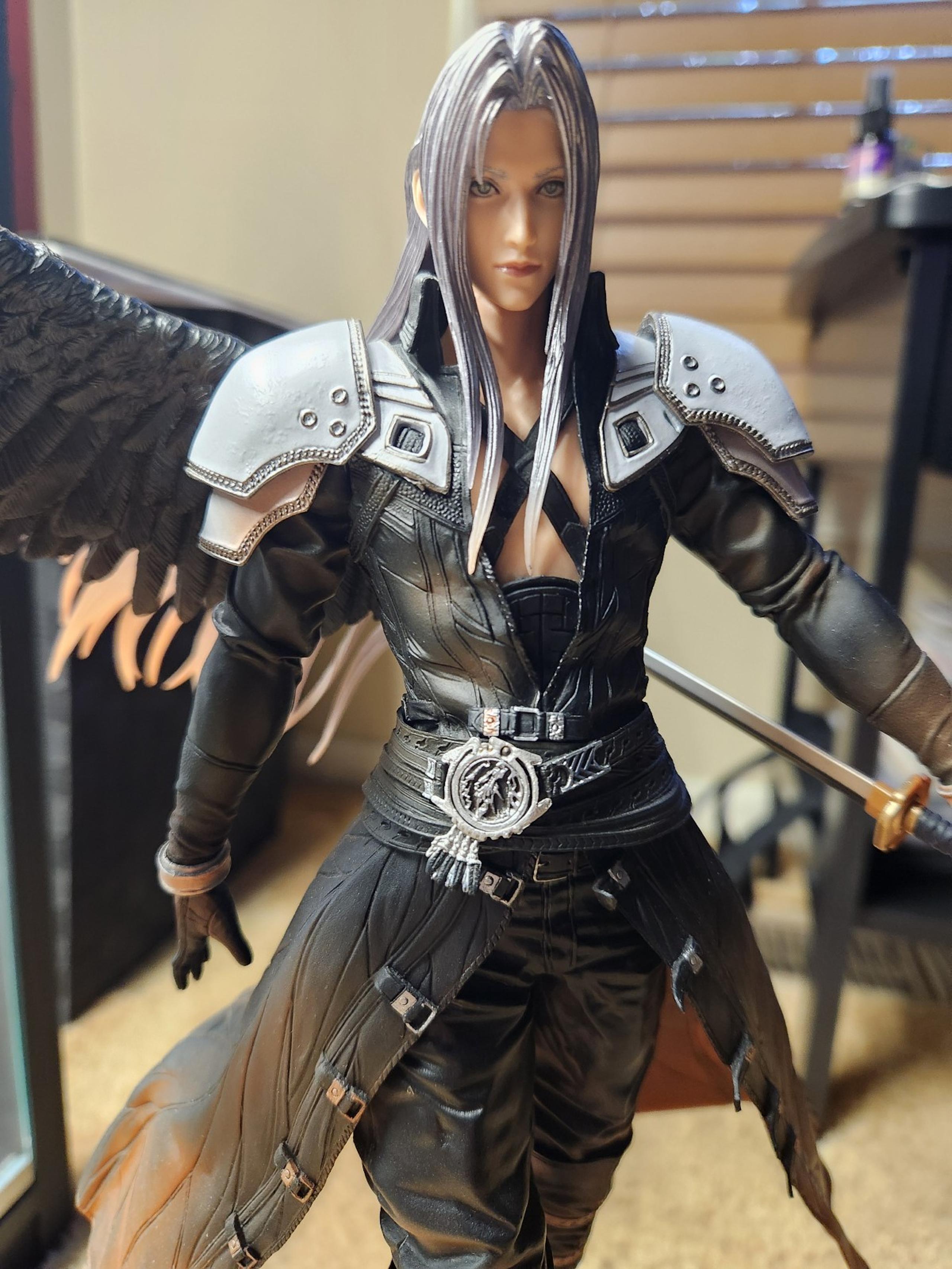 Final Fantasy VII Rebirth Sephiroth Static Arts Figure