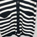 CABI | Striped Knit Oversized Button Front Whistle Cardigan Women’s Size Small