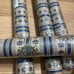 Vintage Cambridge Studios Wallpaper Vinyl Damask Style NEW 4 Rolls Covering