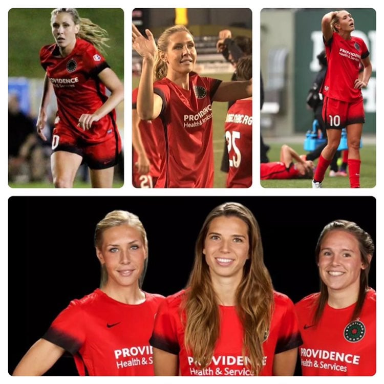 NIKE PORTLAND THORNS 2016 #10 LONG JERSE