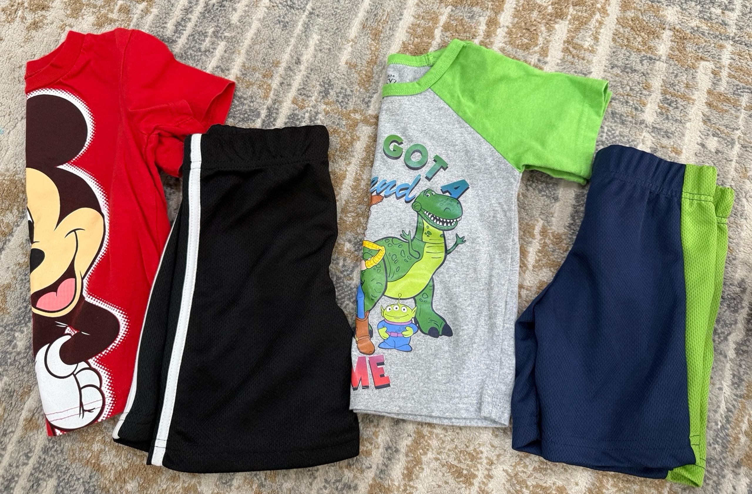 Toddler Boys Shorts Outfit Bundle