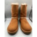 UGG Womens Chestnut Pull On Round Toe Classic Short Spill Seam Boots Size 5W NIB