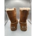 UGG Womens Chestnut Pull On Round Toe Classic Short Spill Seam Boots Size 5W NIB
