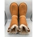 UGG Womens Chestnut Pull On Round Toe Classic Short Spill Seam Boots Size 5W NIB