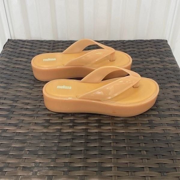 Melissa platform sandals, women’s size 7