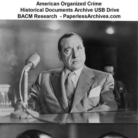 American Organized Crime Historical Documents Archive USB Drive