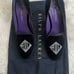 Ralph Lauren Purple Label ‘ Marion Black Velvet Pumps