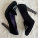Ralph Lauren Purple Label ‘ Marion Black Velvet Pumps
