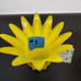 VINTAGE HTF MURANO SUNFLOWER VASES