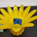 VINTAGE HTF MURANO SUNFLOWER VASES